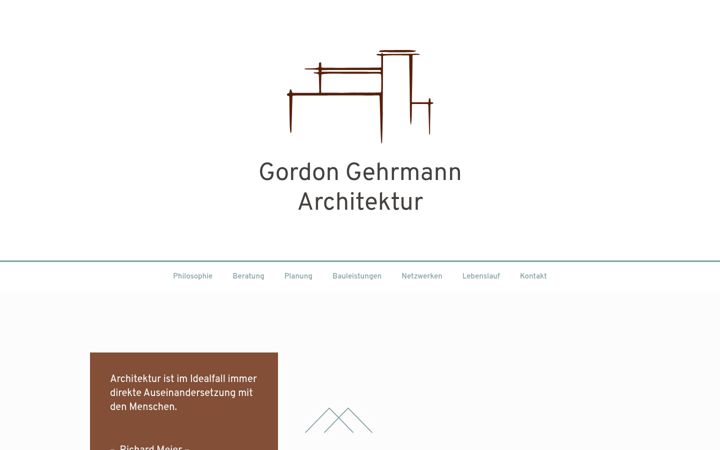 Screenshot of gordon-gehrmann-architektur.de