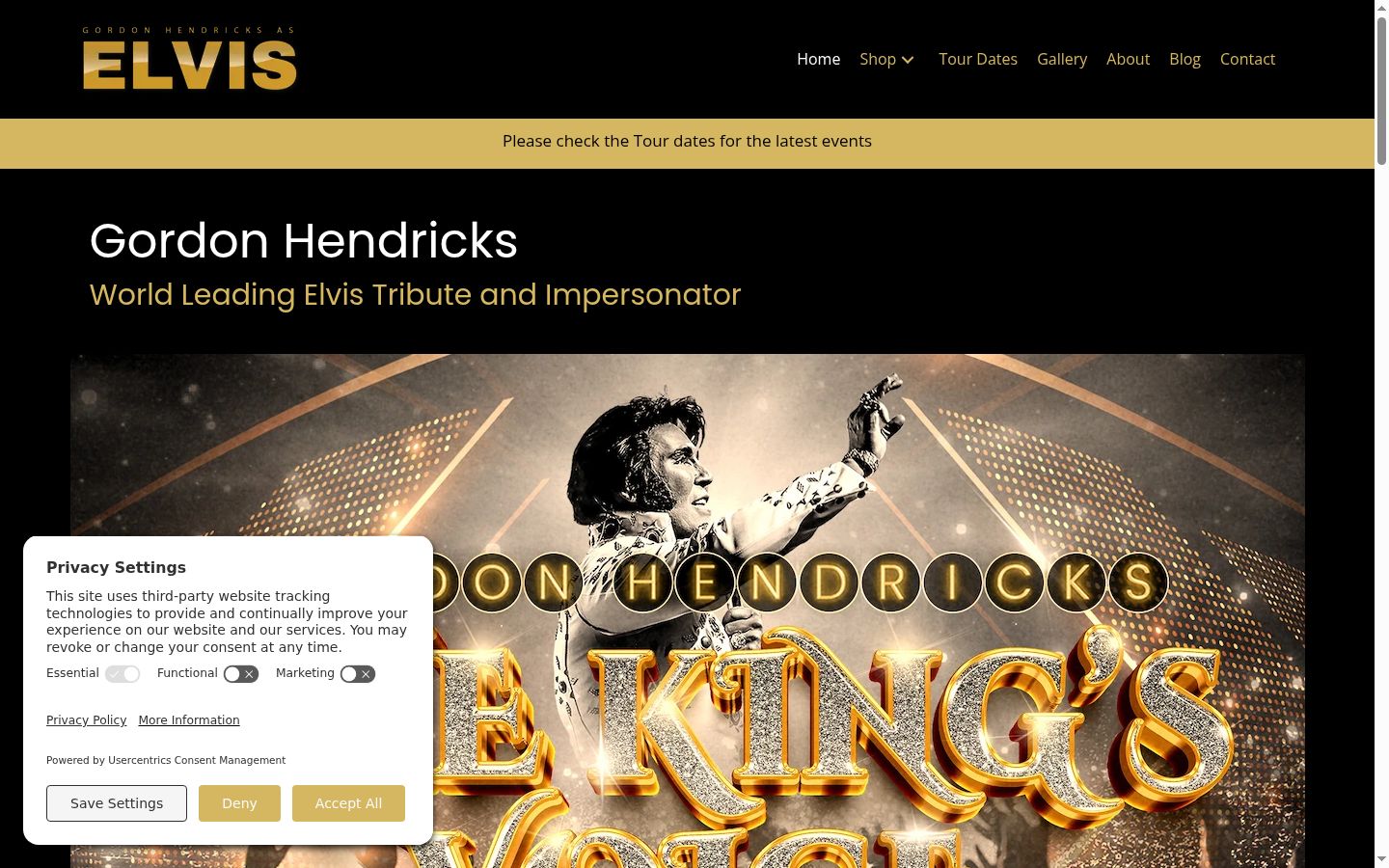 Screenshot tal-banner tal-kunsens muri qabel kwalunkwe interazzjoni