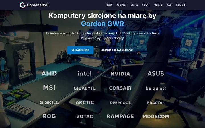 Screenshot of gordongwr.pl