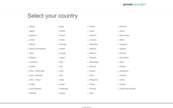 gorenje.com
