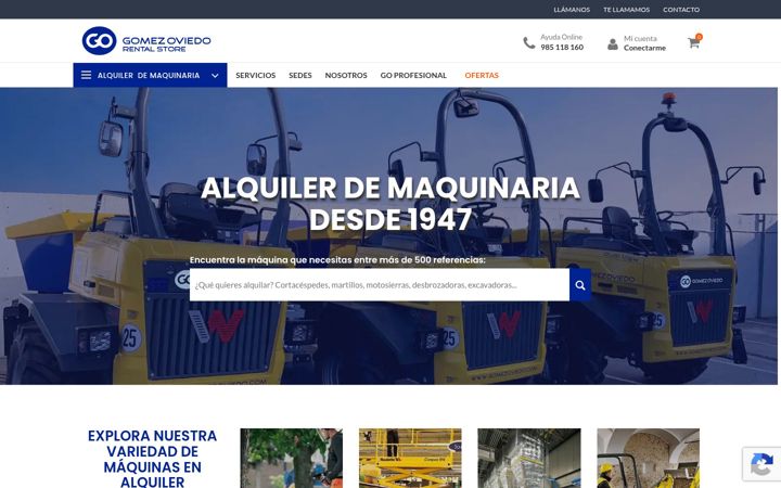Screenshot of gorentalstore.com