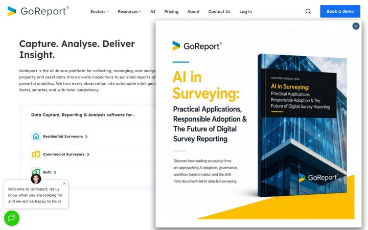Screenshot of goreport.com