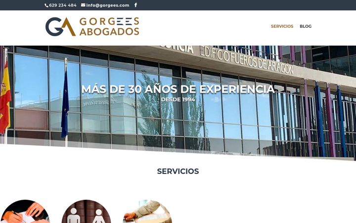 Screenshot of gorgees.com
