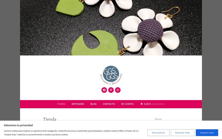 Screenshot of gorgeousgorgeous.es