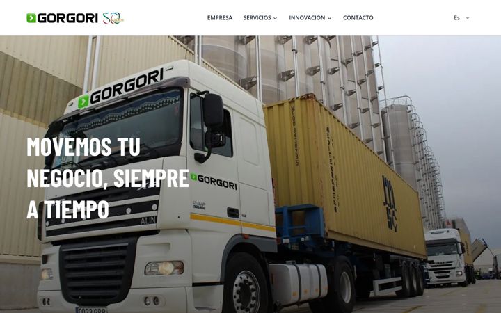 Screenshot of gorgori.com