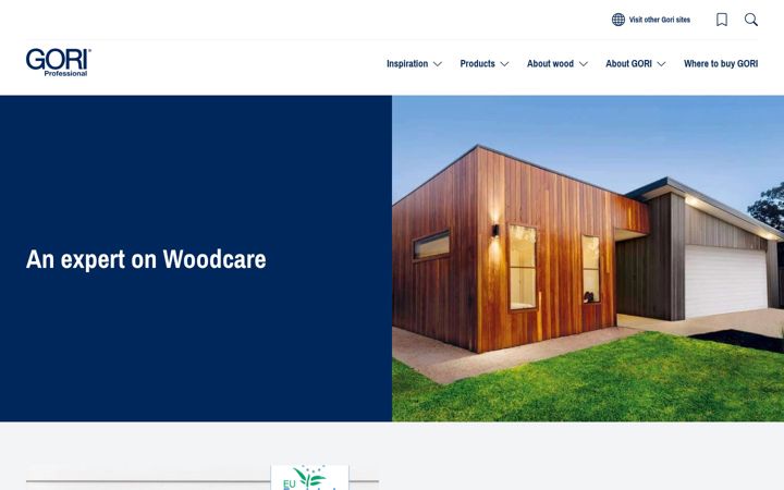Screenshot of gori.com