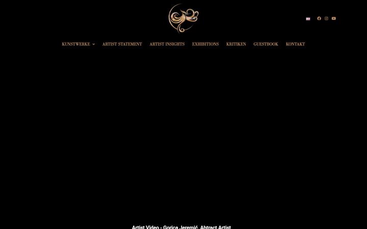 Screenshot of goricajeremic.com