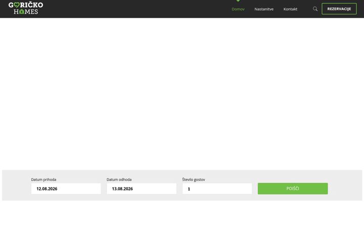 Screenshot of gorickohomes.com