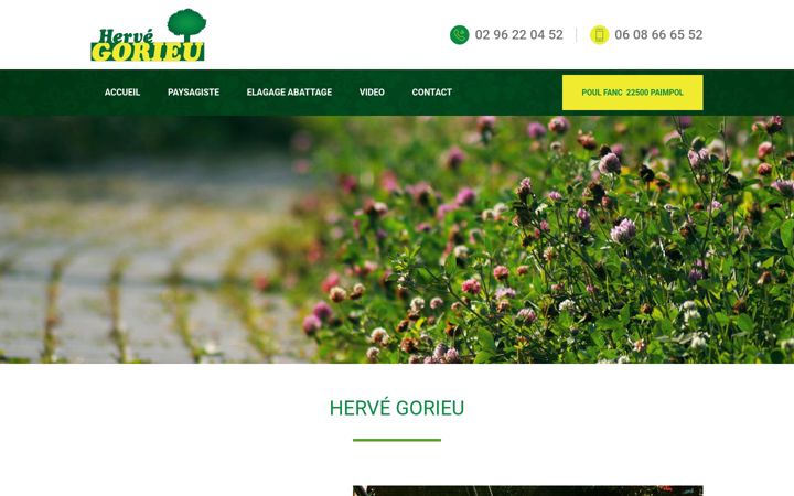 Screenshot of gorieu-paysage-22.fr
