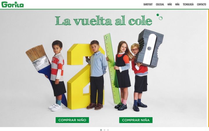 Screenshot of gorila.com