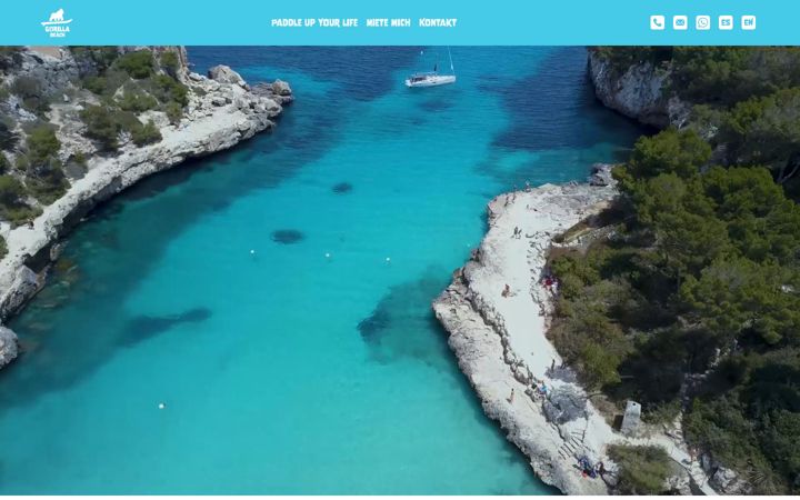 Screenshot of gorilla-beach.de