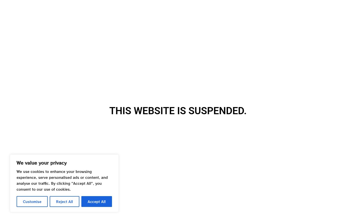 Captura de ecrã do banner de consentimento apresentado antes de qualquer interação