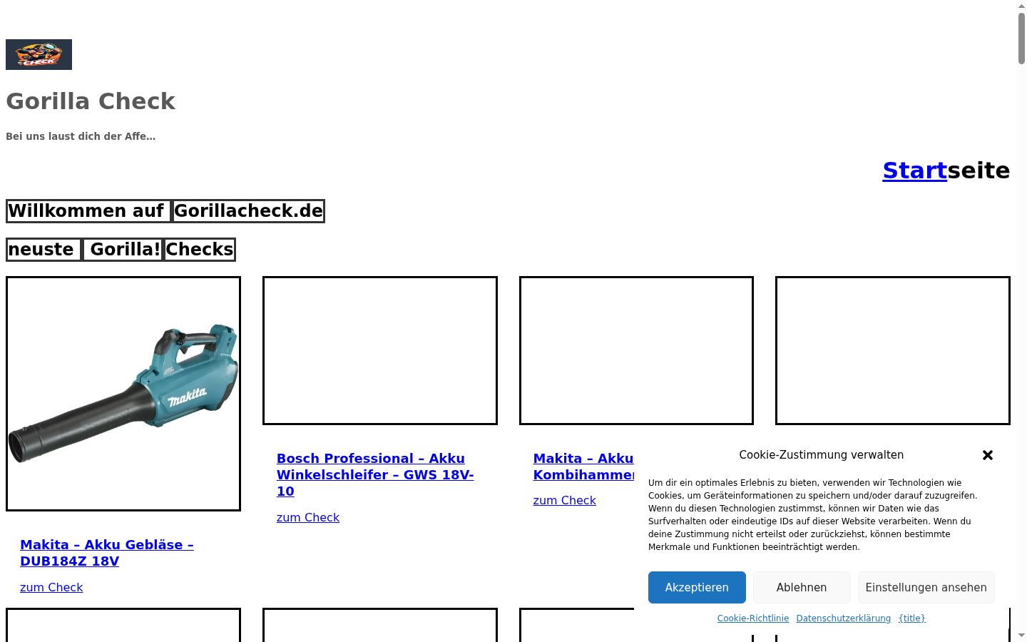 Screenshot tal-banner tal-kunsens muri qabel kwalunkwe interazzjoni