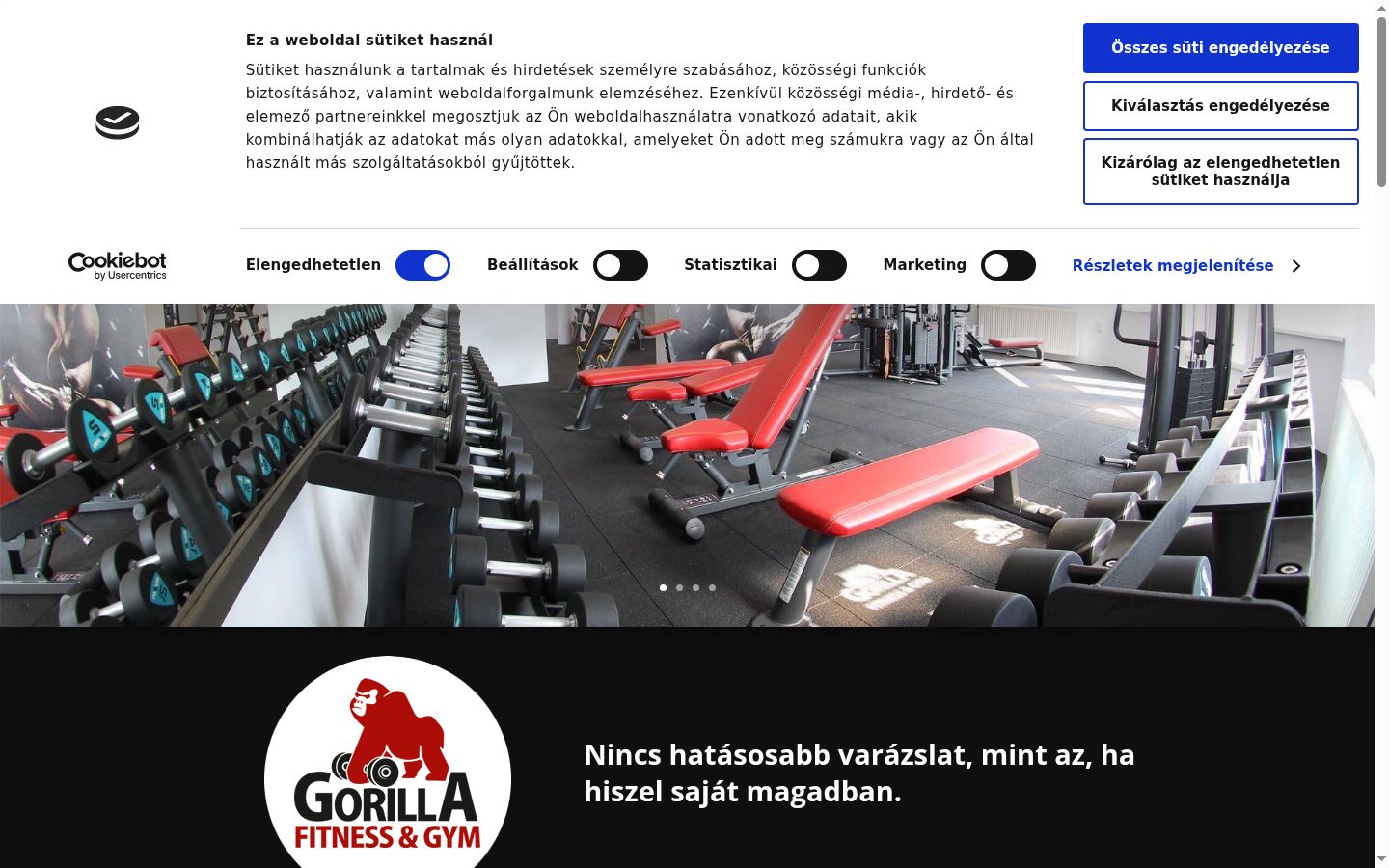 Snímek obrazovky baneru souhlasu zobrazeného před jakoukoli interakcí