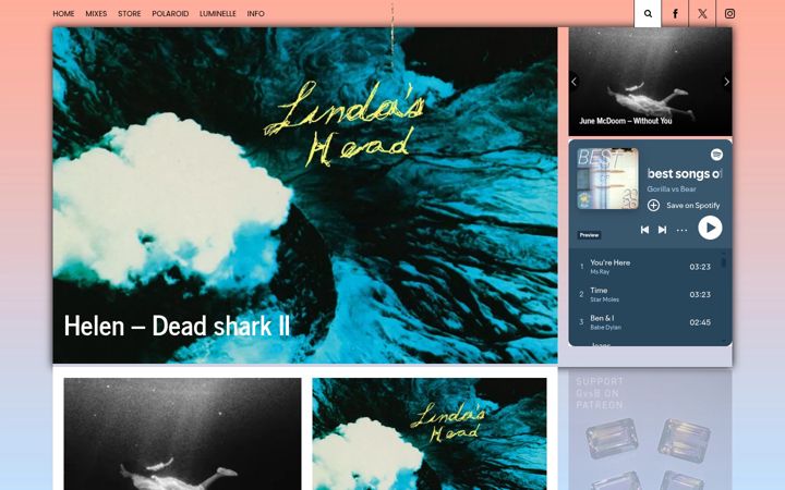 Screenshot of gorillavsbear.net