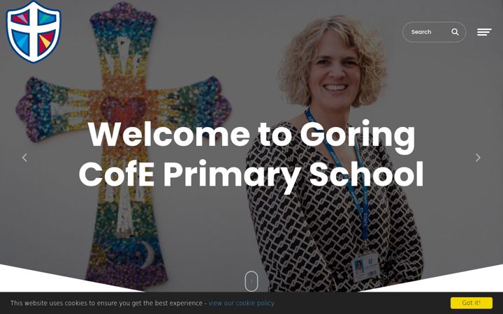 Screenshot of goringprimary.org