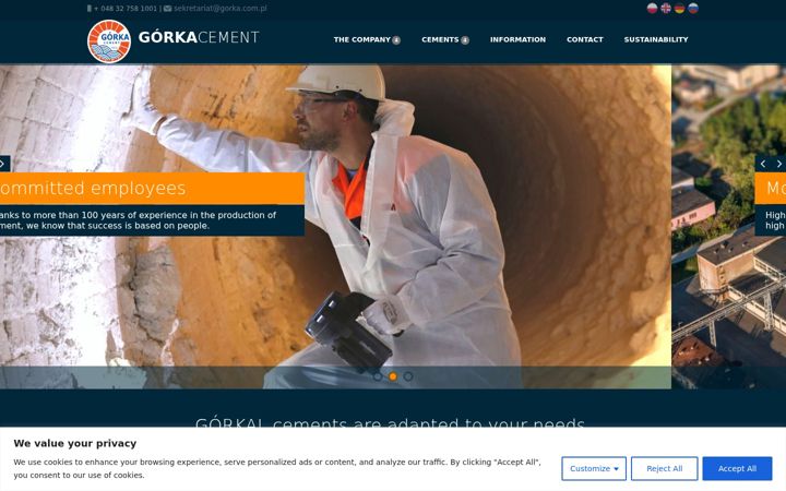 Screenshot of gorka.com.pl