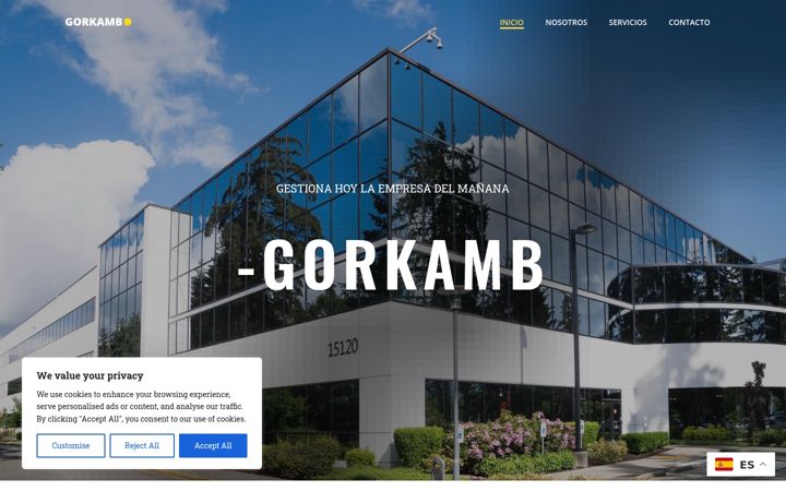 Screenshot of gorkamb.com