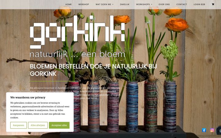 Screenshot of gorkink.nl