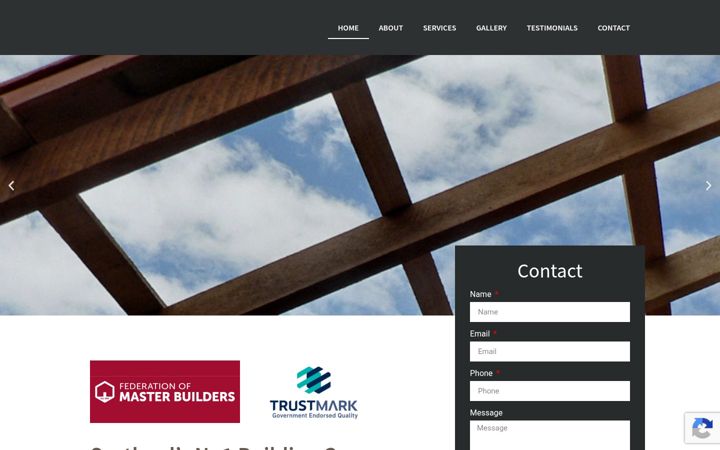 Screenshot of gormacconstruction.co.uk