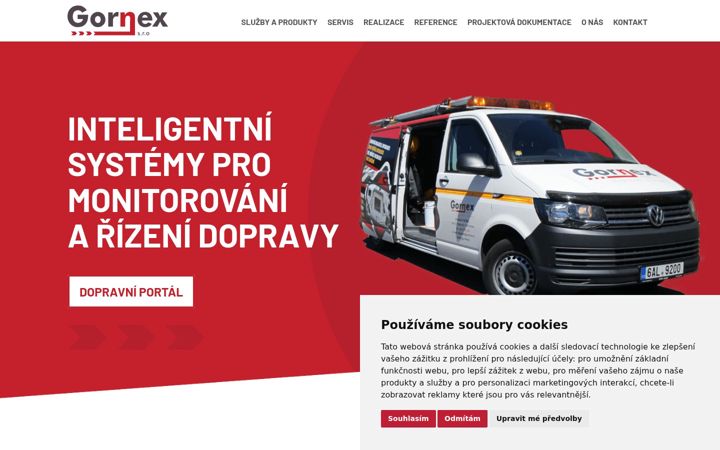 Screenshot of gornex.cz