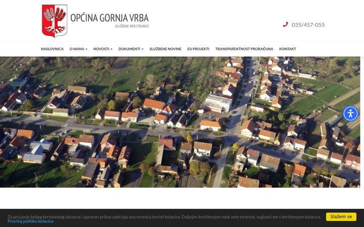 Screenshot of gornja-vrba.hr