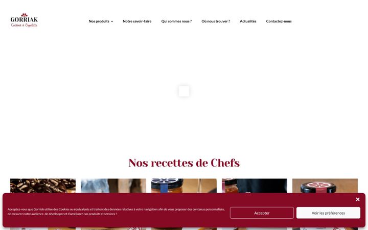 Screenshot of gorriak.com