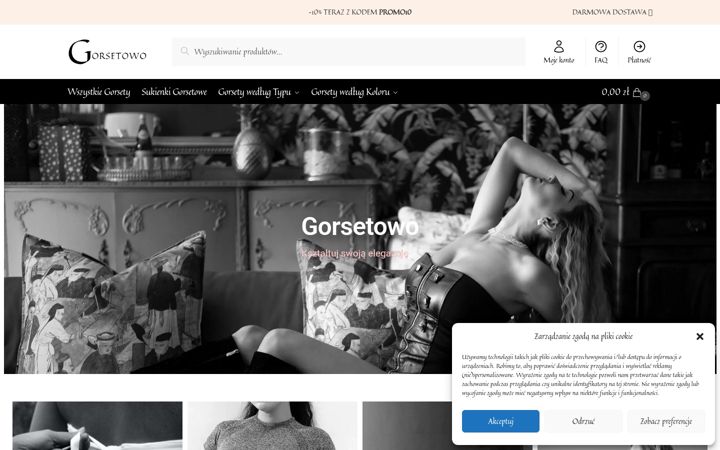 Screenshot of gorsetowo.com