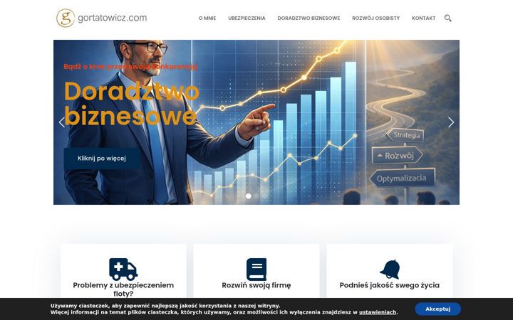 Screenshot of gortbusiness.pl