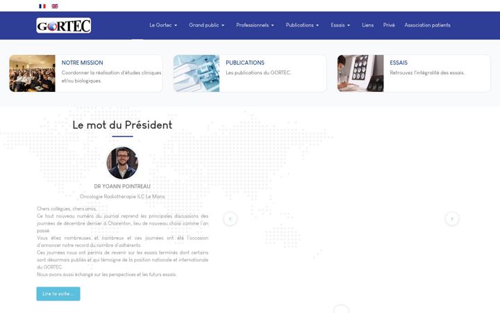 Screenshot of gortec.net