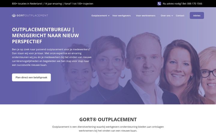 Screenshot of gortoutplacement.nl