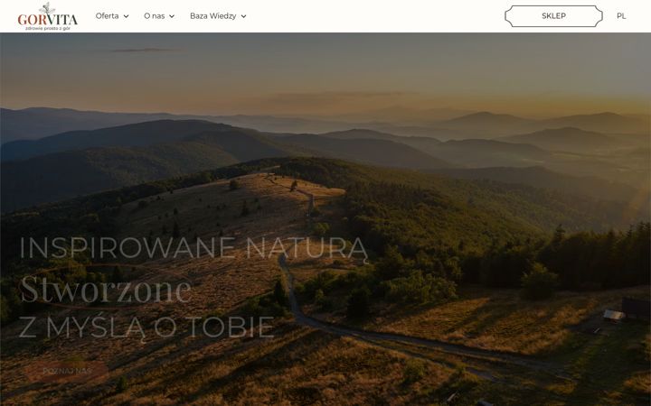 Screenshot of gorvita.pl