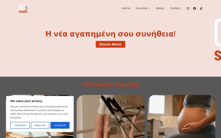 Screenshot of gos-studio.com