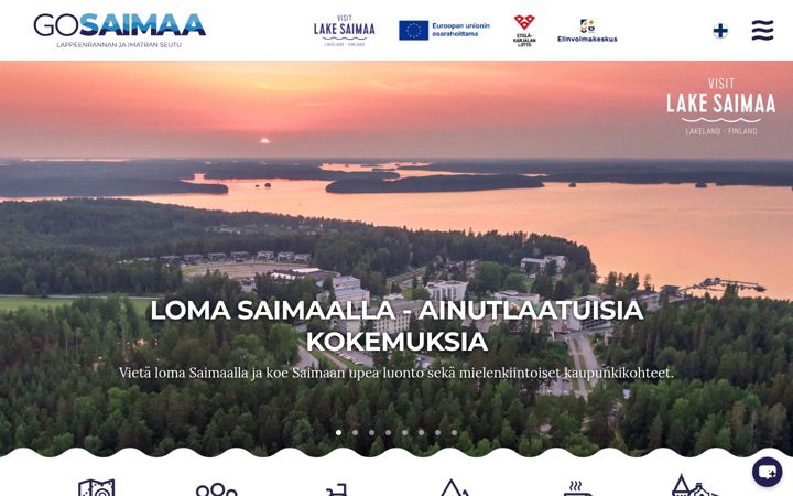 Screenshot of gosaimaa.com