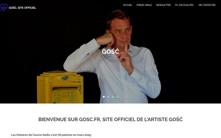 Screenshot of gosc.fr