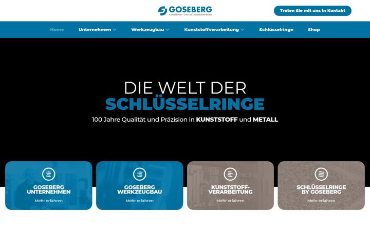 Screenshot of goseberg.org