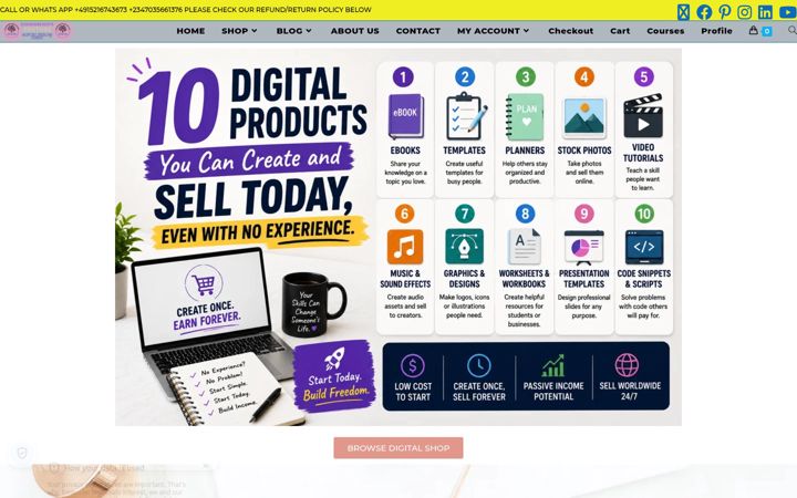 Screenshot of goshenheightshop.com