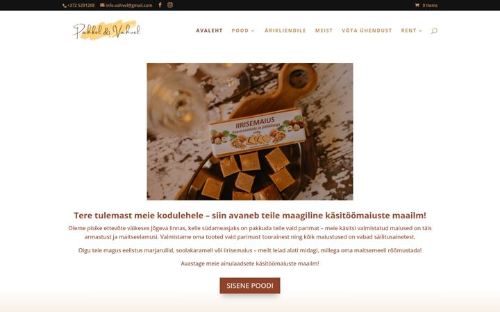 Screenshot of goshop.ee