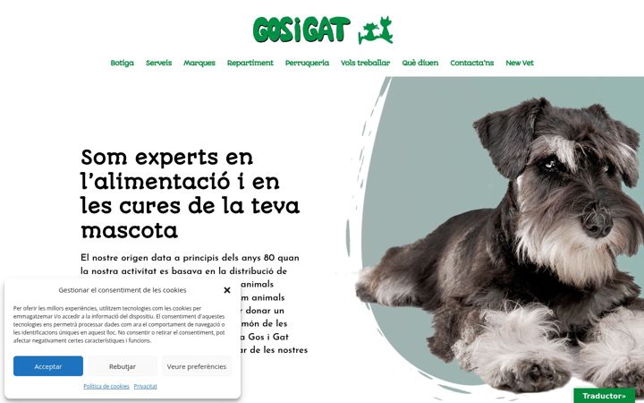 Screenshot of gosigat.es