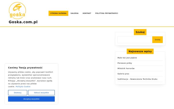 Screenshot of goska.com.pl