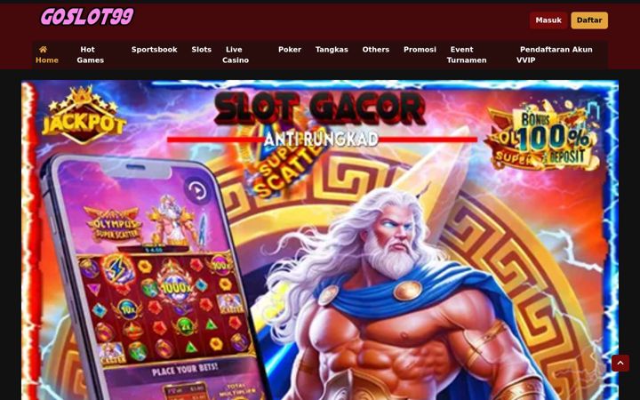 Screenshot of goslot99.net