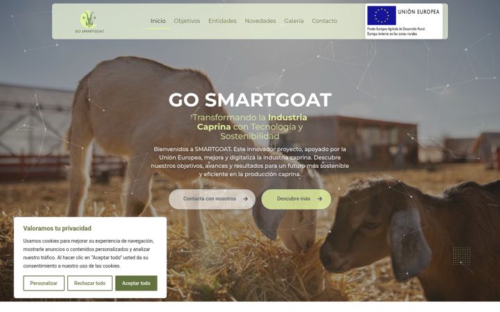 Screenshot of gosmartgoat.es