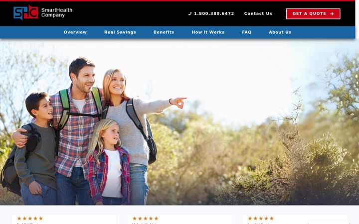 Screenshot of gosmarthealth.com