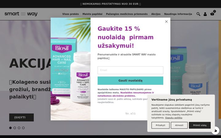 Screenshot von gosmartway.lt