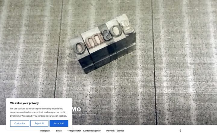 Screenshot of gosmo.fi