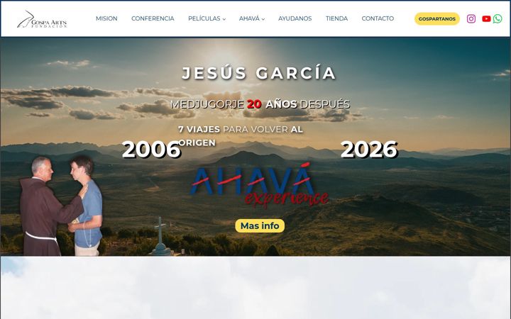 Screenshot of gospaarts.org