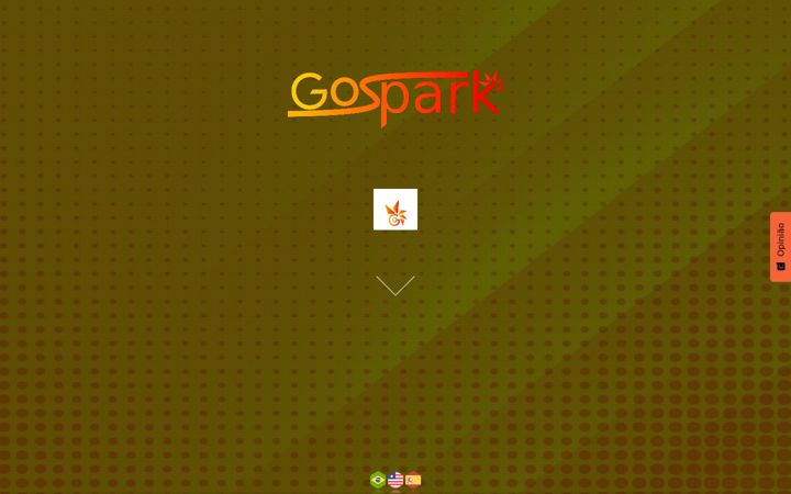Screenshot of gospark.com.br