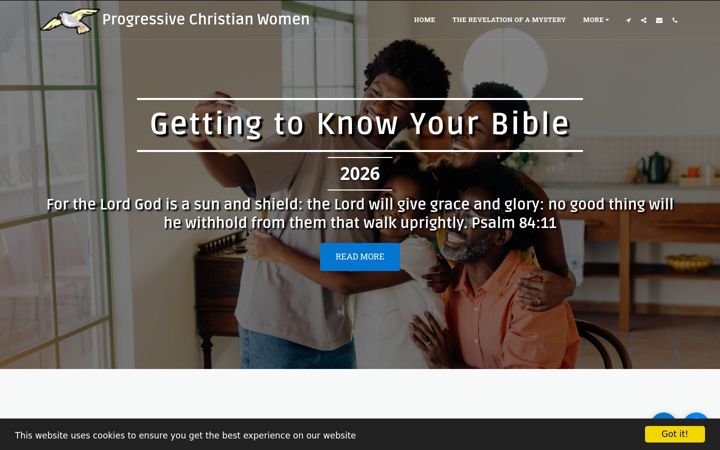 Screenshot of gospel2know.com