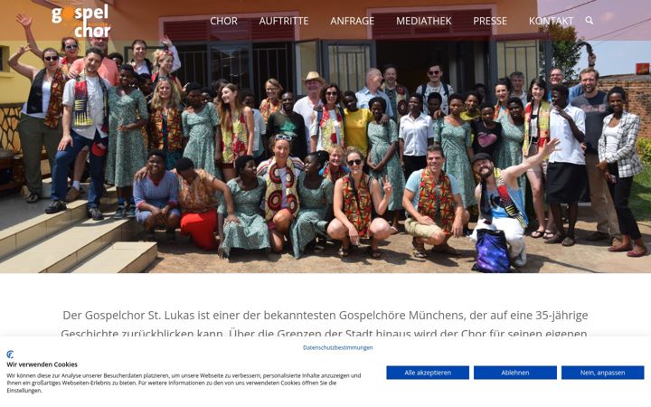 Screenshot of gospelchor-st-lukas.de