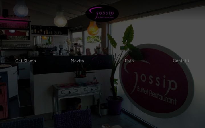 Screenshot of gossipbuffetrestaurant.it